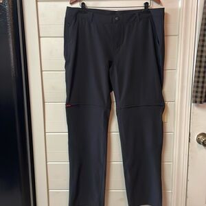 NWT The North Face Paramount Convertible Pant Black Size 16.